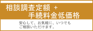 調査相談定額＋低料金